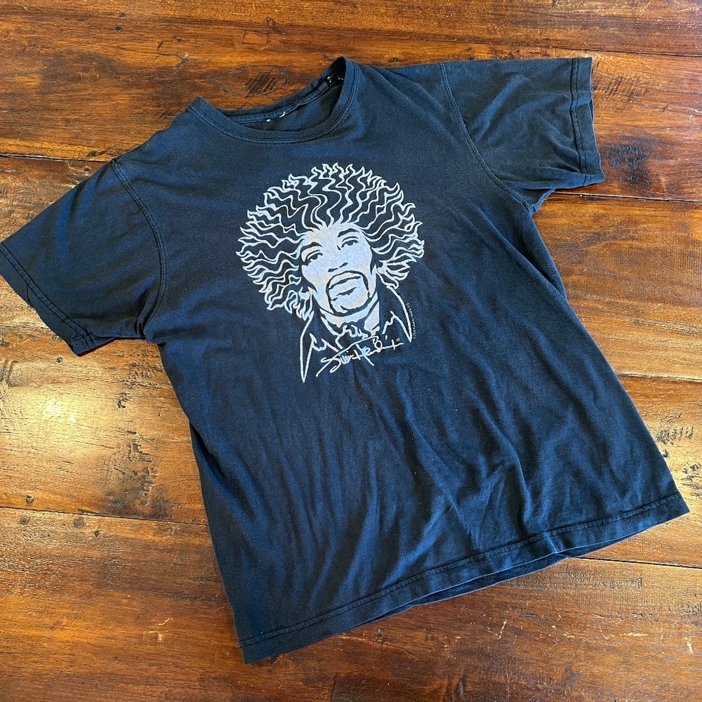 Vintage 2006 Jimi Hendrix Electric Hair Graphic T-Shirt S/M